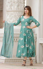 Load image into Gallery viewer, Printed Kurti and Dupatta Set
