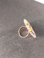 Load image into Gallery viewer, Round multicolor ring-Adjustable
